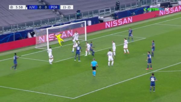 Γιουβέντους – Πόρτο : Μεγάλη διπλή ευκαιρία και δοκάρι με Ταρέμι για τους «Δράκους»