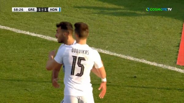 Ελλάδα – Ονδούρα 2-1 : Ξανά ο Παυλίδης από ασίστ του Μασούρα