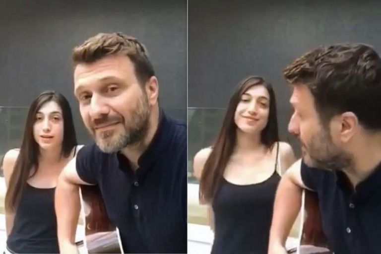 Γιάννης Πλούταρχος: Ακούστε τον να τραγουδά με τις δύο κόρες του