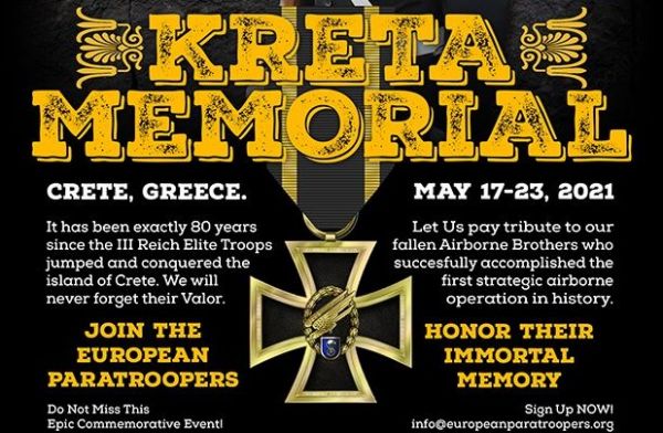 Κρήτη: «Ευρωπαίοι αλεξιπτωτιστές» γιορτάζουν τα 80 χρόνια από την εισβολή των ναζί στην Κρήτη