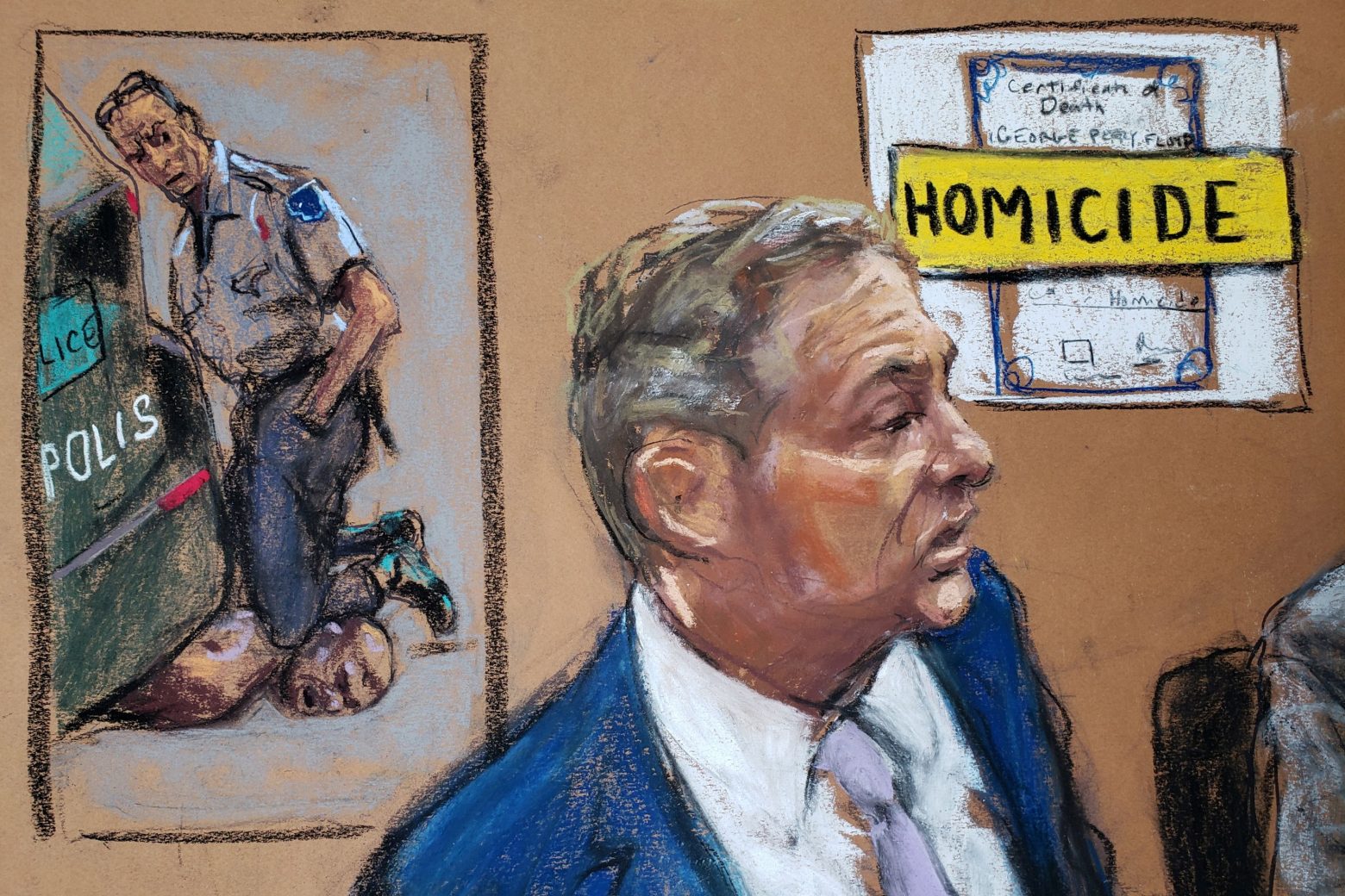 Δίκη Φλόιντ : «Καταπέλτης» ο εισαγγελέας κατά του Σόβιν - «Αυτό δεν ήταν αστυνόμευση, ήταν δολοφονία»