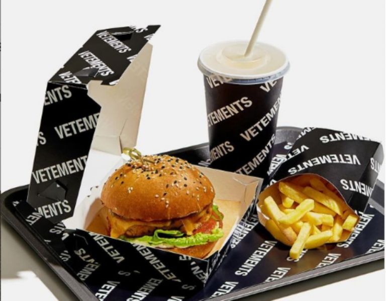 Vetements: Burger υψηλής ραπτικής