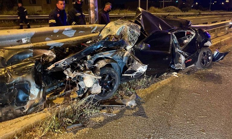 Συγκλονιστικό βίντεο : Απίστευτη πρόσκρουση ΙΧ στην περιοχή του Ολυμπιακού Χωριού