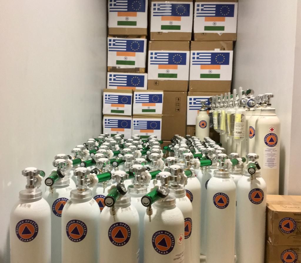 Η Ελλάδα στέλνει βοήθεια στην Ινδία – «Αυτονόητη η ανταπόκριση», λέει ο Χαρδαλιάς