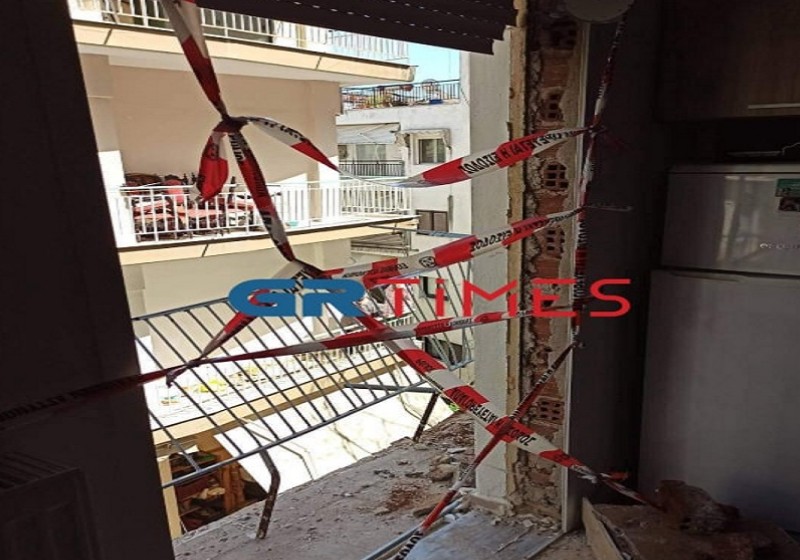 Θεσσαλονίκη : Έκρηξη από γκαζάκι ισοπέδωσε διαμέρισμα [εικόνες]