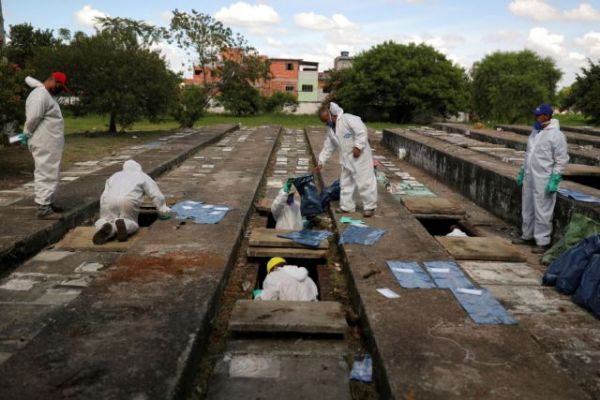 Βραζιλία : Πρόβλεψη σοκ για πάνω από 3.000 νεκρούς την ημέρα
