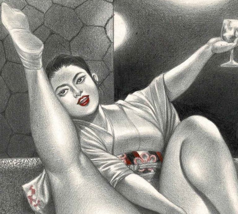 H γυναικεία κυριαρχία στη φετιχιστική τέχνη του Namio Harukawa