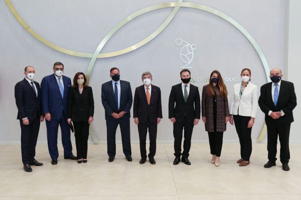 Ολυμπιακό Μουσείο Αθήνας : Επίσημη επίσκεψη του προέδρου της ΔΟΕ