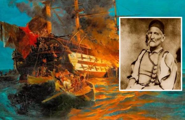 Καπετάν Τσάκαλος : Ο πηδαλιούχος του Κανάρη που μαζί πυρπόλησαν την οθωμανική ναυαρχίδα