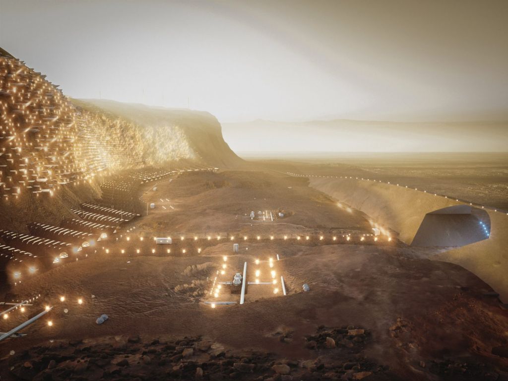 Η πρώτη πόλη στον Άρη, όπως τη φαντάστηκαν οι αρχιτέκτονες του στούντιο Abiboo