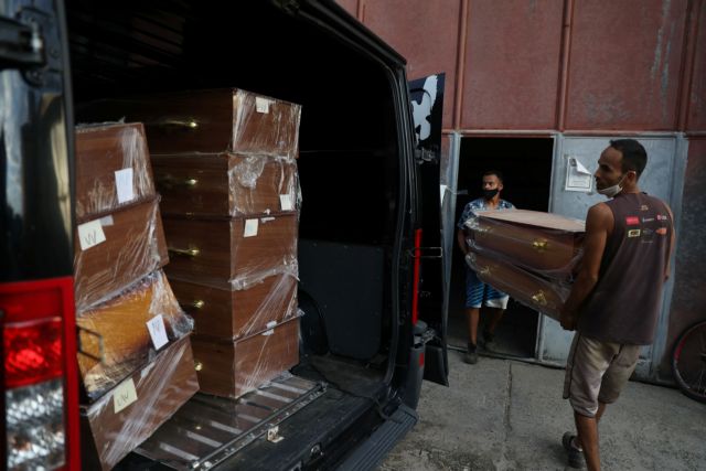 Φρίκη στη Βραζιλία : Αλλοι 3.693 νεκροί και 93.317 κρούσματα μέσα σε 24 ώρες