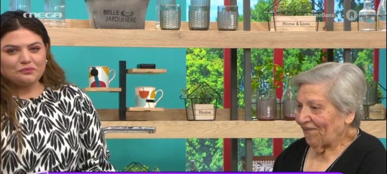 Δανάη Μπάρκα: Τα συγκινητικά λόγια της γιαγιάς της που την έκαναν να δακρύσει on air