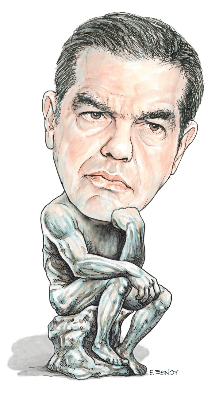 Το σκίτσο της Έφης Ξένου για τα ΝΕΑ που κυκλοφορούν την Παρασκευή 23 Απριλίου