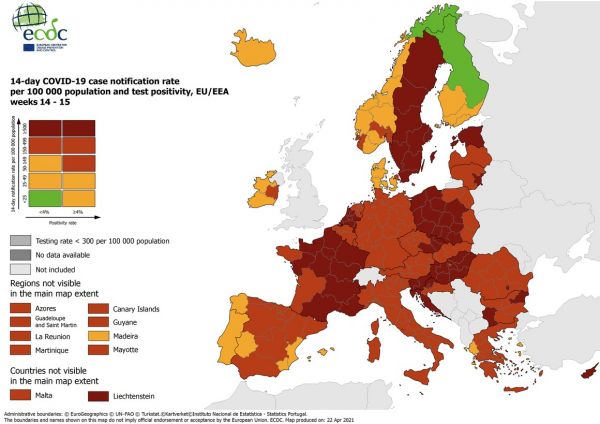 ECDC: Η Ελλάδα κορυφαία στην Ευρώπη στα self test – Ξανά στο πράσινο ο δείκτης θετικότητας