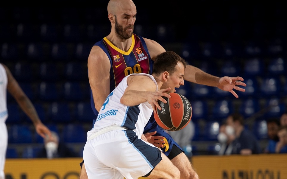 Μπαρτσελόνα – Ζενίτ 74-76: Ο Πασκουάλ «τσάκισε» την Μπάρτσα