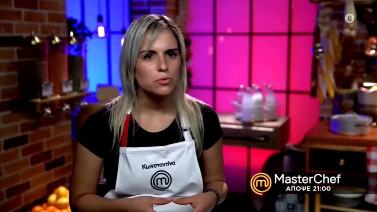 MasterChef: Η αιχμηρή ατάκα της Κωνσταντίνας για την Μαρίνα