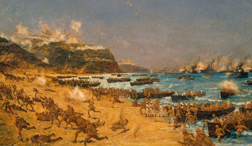 25 Απριλίου 1915: Το Anzac στο καμίνι της Καλλίπολης
