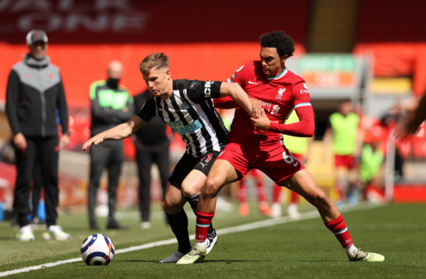 Γκέλα της Λίβερπουλ στο 95′ (1-1)