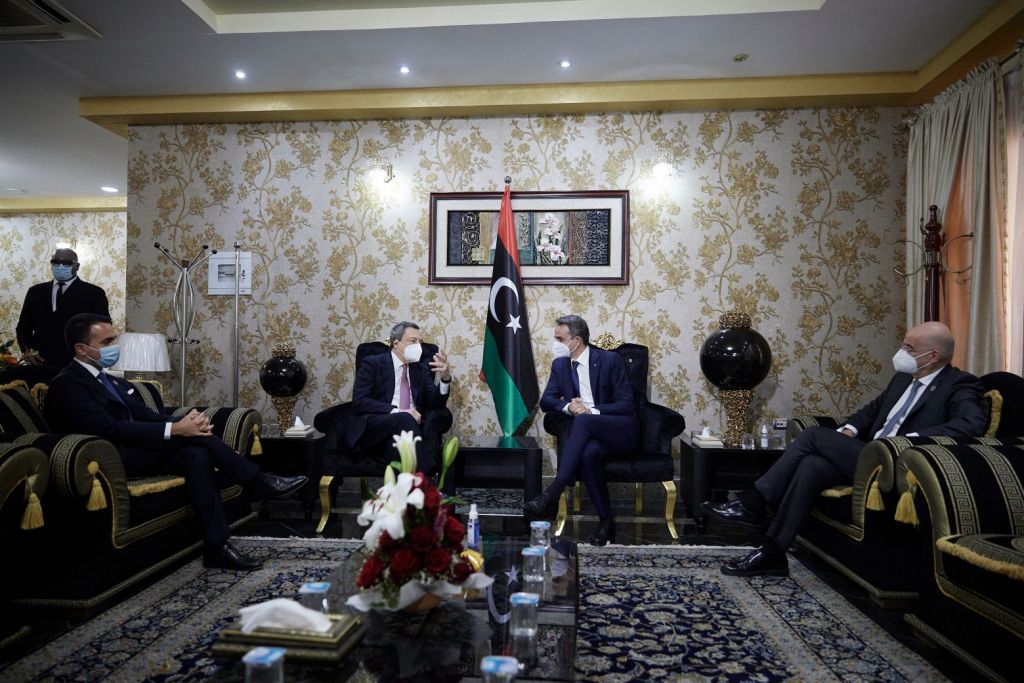 Live οι δηλώσεις Μητσοτάκη και του πρωθυπουργού της Λιβύης