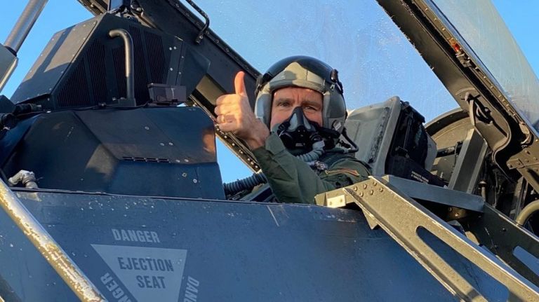 Ηνίοχος 21 : Η φωτογραφία του Πάιατ στο F-16 εξόργισε τους Τούρκους – Μιλούν για… σκάνδαλο