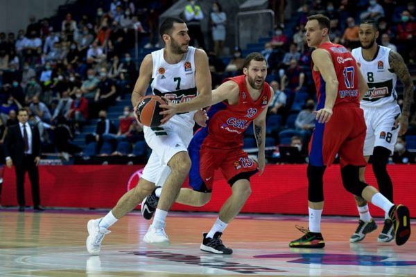 ΤΣΣΚΑ Μόσχας – Παναθηναϊκός 93-86 : Φινάλε στο… μαρτύριο του τριφυλλιού