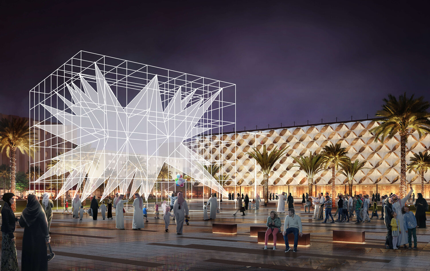 Φεστιβάλ μετέτρεψε το Ριάντ σε γκαλερί χωρίς τοίχους