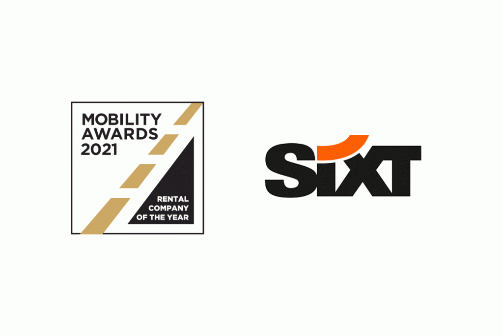 Η SIXT, βραβεύτηκε ως RENTAL COMPANY OF THE YEAR στα ετήσια Mobility Awards