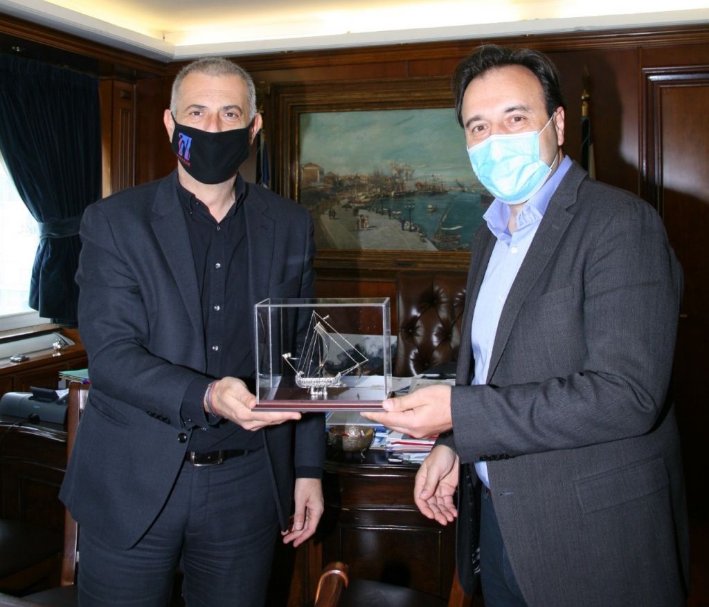 Συνάντηση Μώραλη με τον Δήμαρχο Τρικκαίων