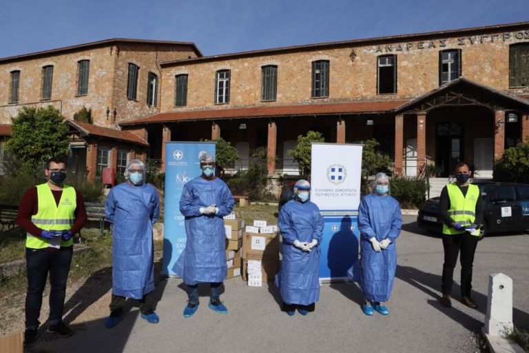 Rapid test στο Γηροκομείο Αθηνών