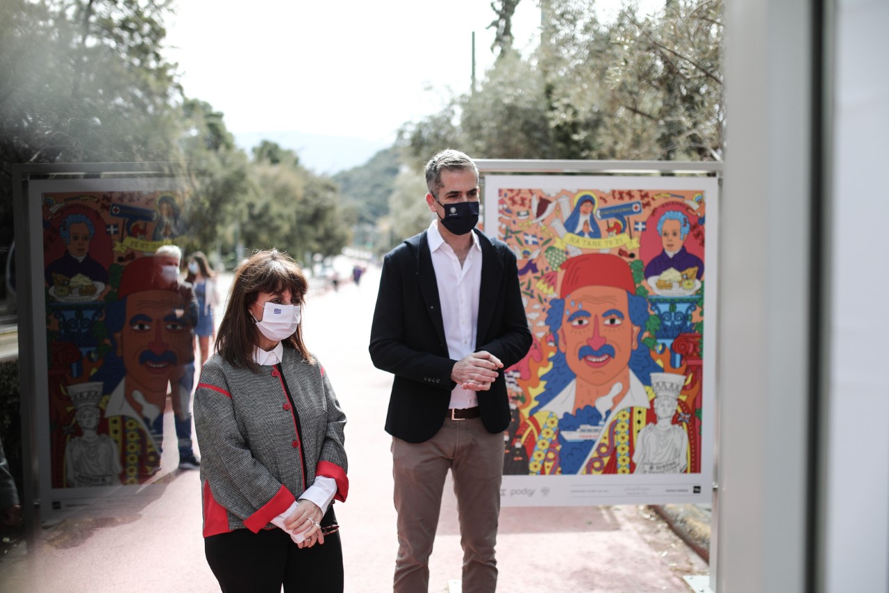 Δ. Αθηναίων : Υπαίθρια έκθεση με έργα για την Ελληνική Επανάσταση