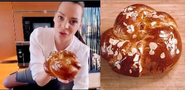 Υβόννη Μπόσνιακ: Η συνταγή για αφράτα και πεντανόστιμα τσουρέκια