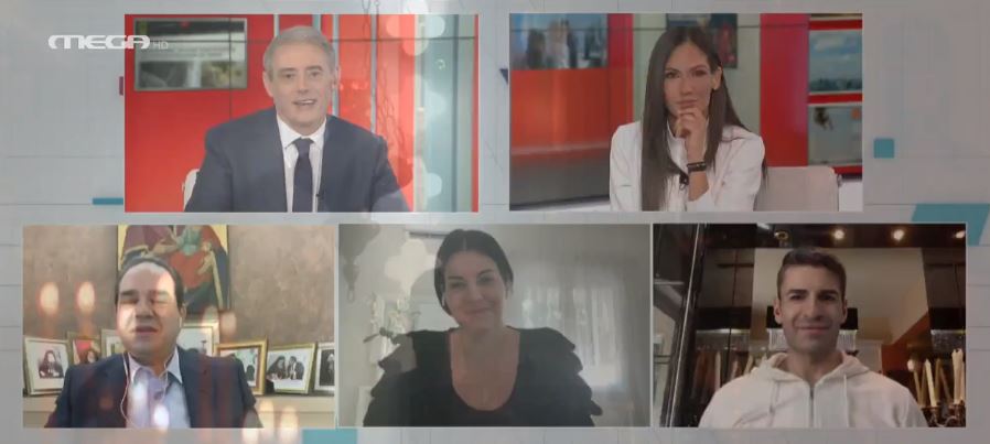 Λύγισαν στον αέρα του MEGA με την αφήγηση της Κορινθίου με τις ακολουθίες της Μ. Πέμπτης & Μ. Παρασκευής