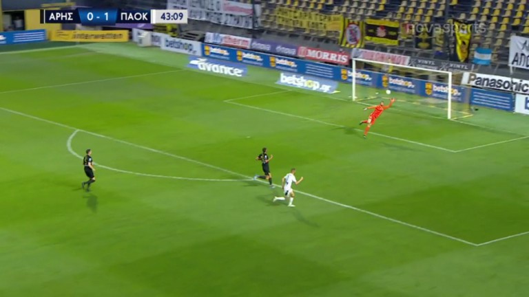 Άρης – ΠΑΟΚ : Μεγάλη επέμβαση Κουέστα σε πλασέ του Ελ Καντουρί (vid)