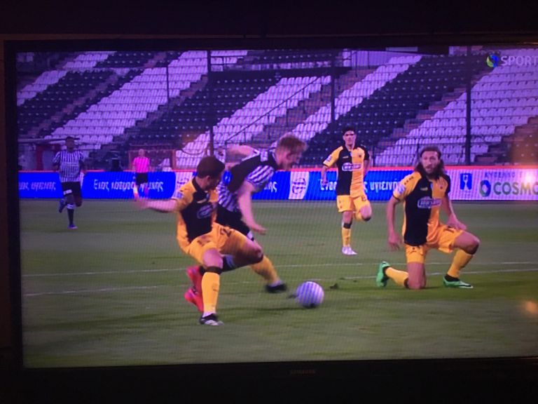 Το πέναλτι που δόθηκε στον ΠΑΟΚ [Εικόνες]