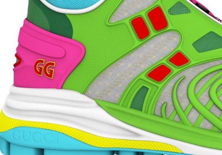 Gucci sneakers εικονικής πραγματικότητας δια χειρός Alessandro Michele