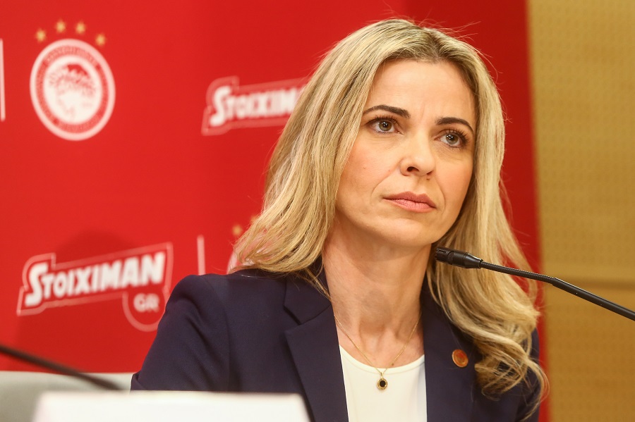 Ολυμπιακός: Μαρίνα και Μαρτίνς με φόντο το 46ο (pic)