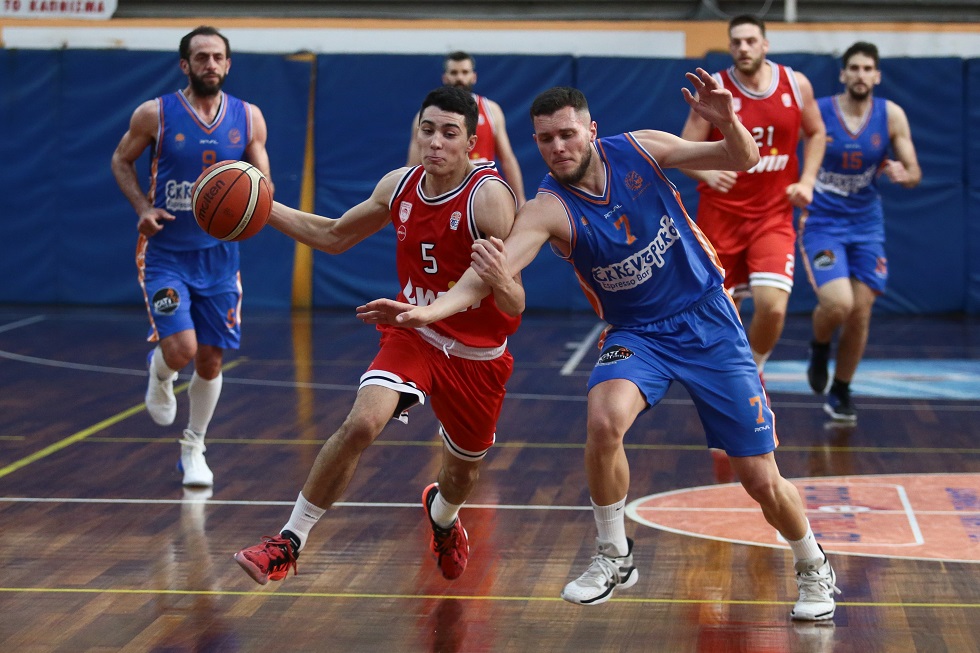 Ο Αμύντας σταμάτησε τον Ολυμπιακό Β’ (72-70)