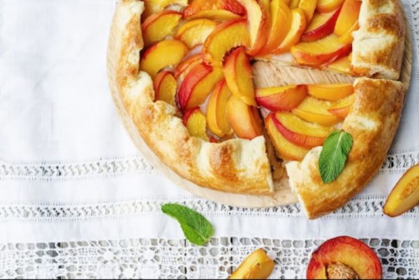 Η γνήσια αμερικάνικη συνταγή για πίτα με ροδάκινα