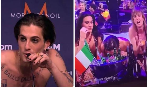 Ο Ιταλός «νικητής» του τραγουδιού και η μαύρη αυλαία στην απατηλή λάμψη της Eurovision