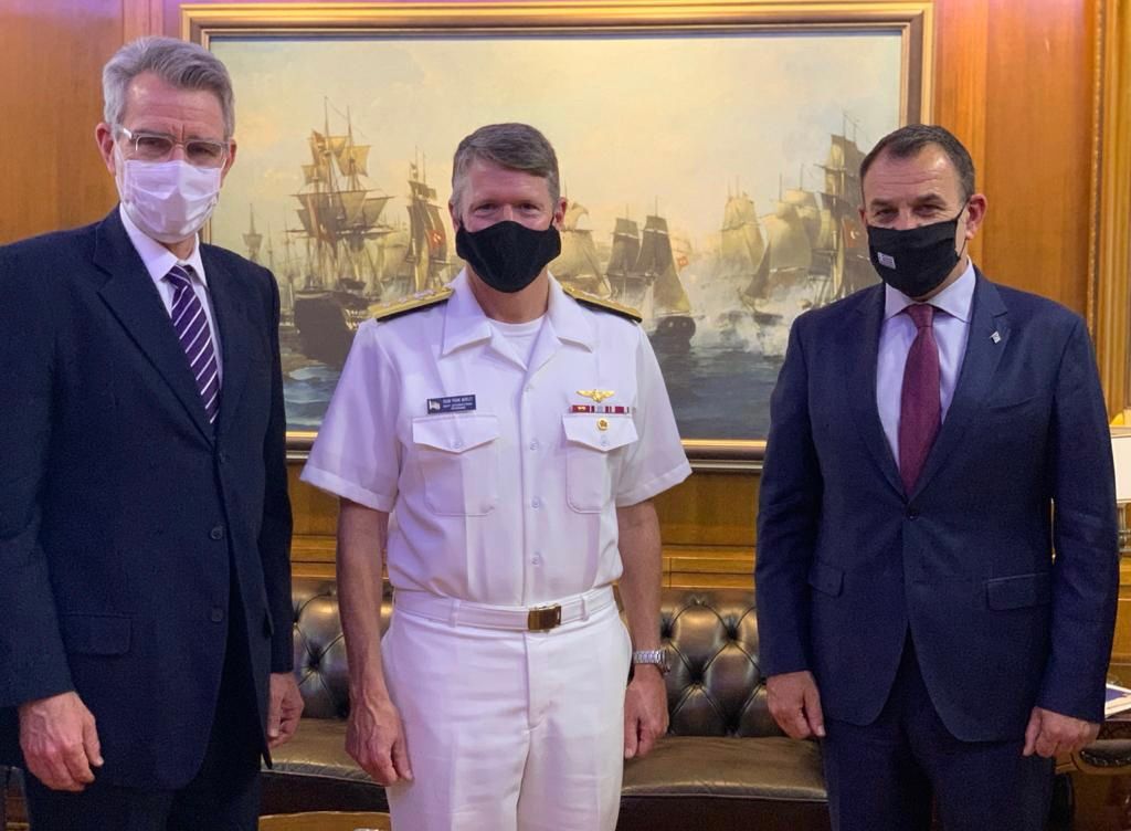 Πολεμικό Ναυτικό: Ο Πάιατ παρέδωσε στον Παναγιωτόπουλο την πρόταση ΗΠΑ για τις φρεγάτες