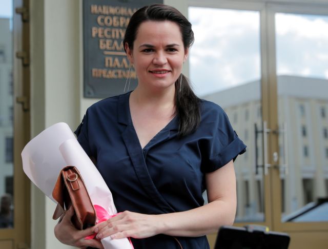 Λευκορωσία: Η αρχηγός της αντιπολίτευσης ζητά αυστηρότερες κυρώσεις από τους G7