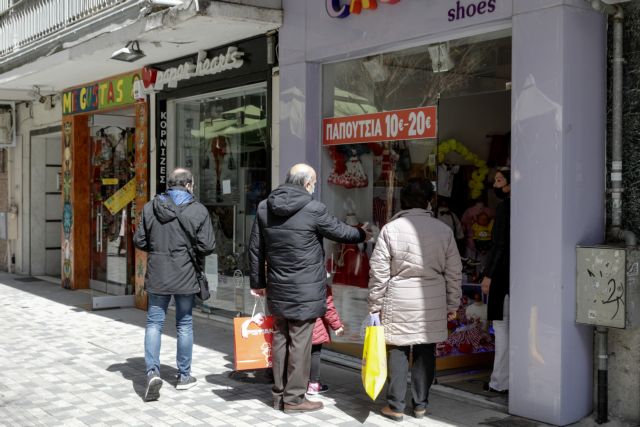 ΕΛΣΤΑΤ: Μείωση 4,9% κατέγραψε ο τζίρος στο λιανεμπόριο το 1ο τρίμηνο