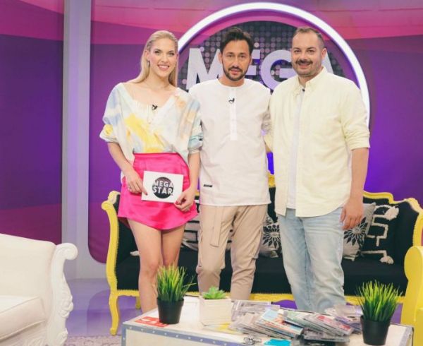 Ελεονώρα Ζουγανέλη και Πάνος Καλίδης στο Mega Star το Σάββατο στις 12.00