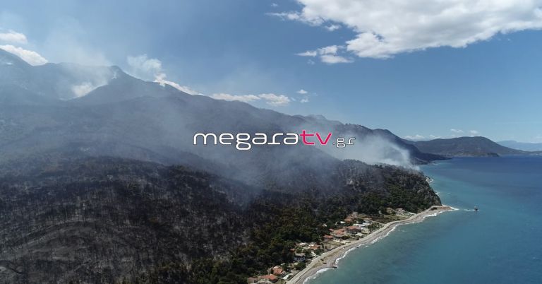 Πυρκαγιά: Το μέγεθος της καταστροφής στο Αλεποχώρι από ψηλά