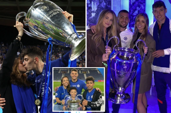 Οι εντυπωσιακές WAGs των παικτών της Τσέλσι έκλεψαν την παράσταση στους πανηγυρισμούς για το Champions League