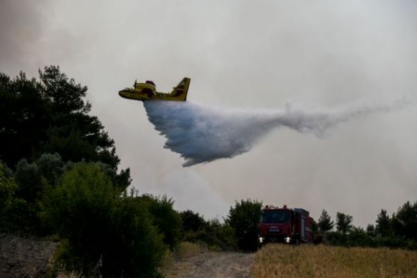 Δύο φωτιές βρίσκονται σε εξέλιξη στην Αρκαδία και στην Λακωνία