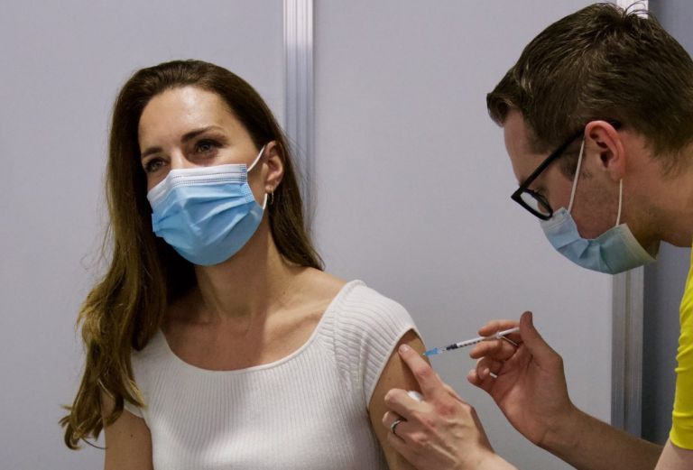 Κέιτ Μίντλετον: Έκανε την πρώτη δόση του εμβολίου – Άγνωστο με ποιο σκεύασμα