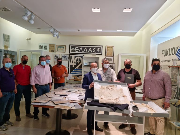 Στο Μουσείο Μαραθωνίου Δρόμου τα ρούχα του αγωνιστή Γρηγόρη Λαμπράκη