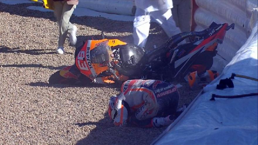 MotoGP: Τρομακτικό ατύχημα για τον Μάρκεθ – Όλα καλά με την υγεία του