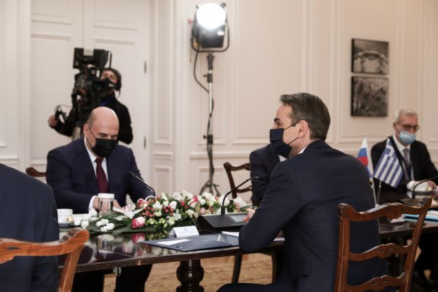 Για τον τουρισμό συζήτησε με το Ρώσο πρωθυπουργό Μισούστιν ο Μητσοτάκης